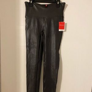 Spanx Faux Leather Leggings